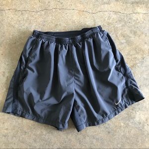 Nike running 5" Dri Fit lined shorts